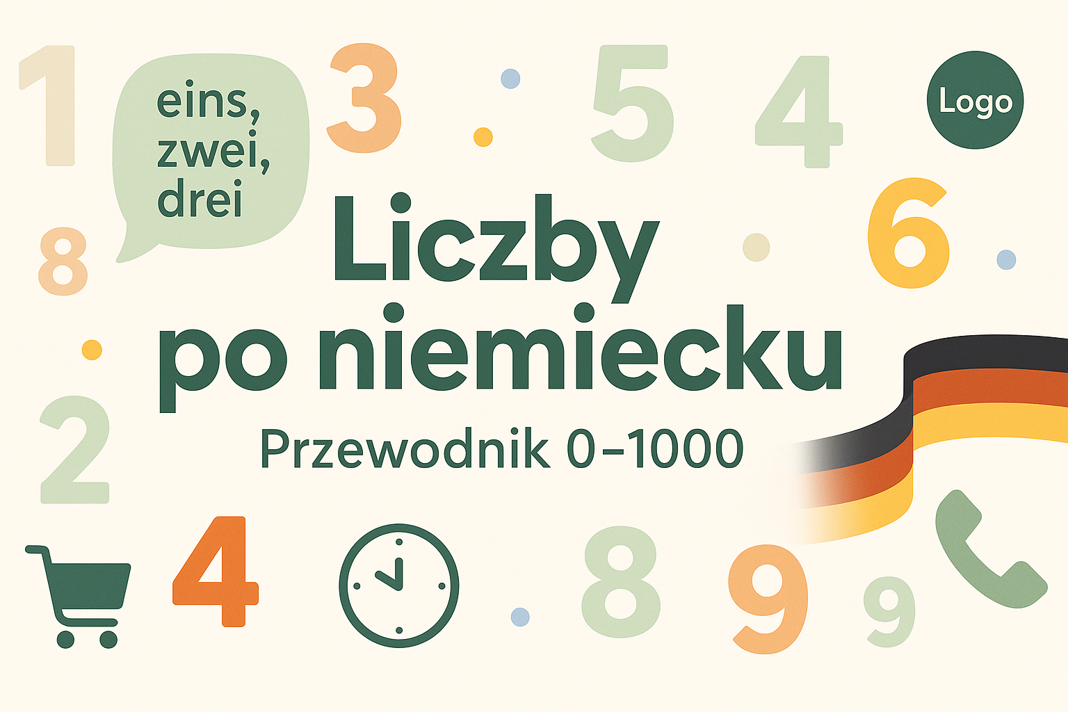 Liczby po niemiecku – 0–1000 z wymową i przykładami