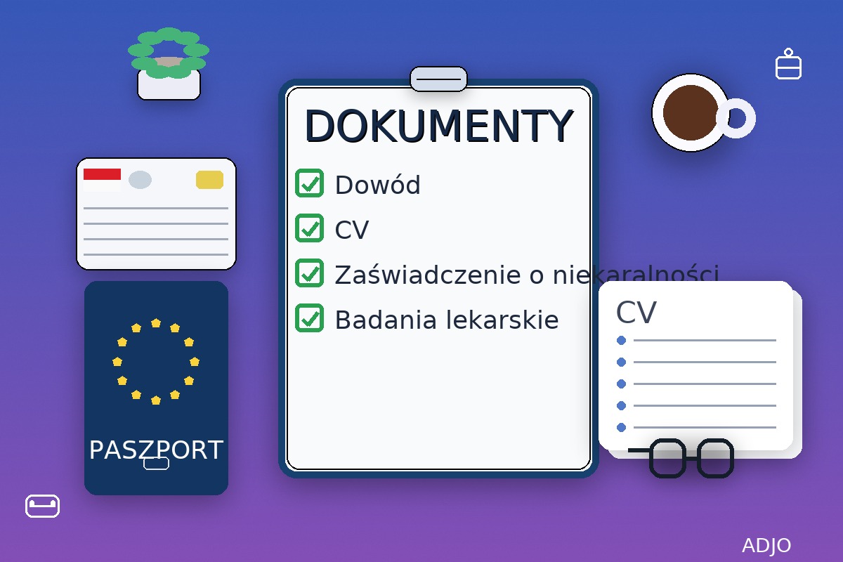 Dokumenty do wyjazdu – opieka Niemcy, lista formalności