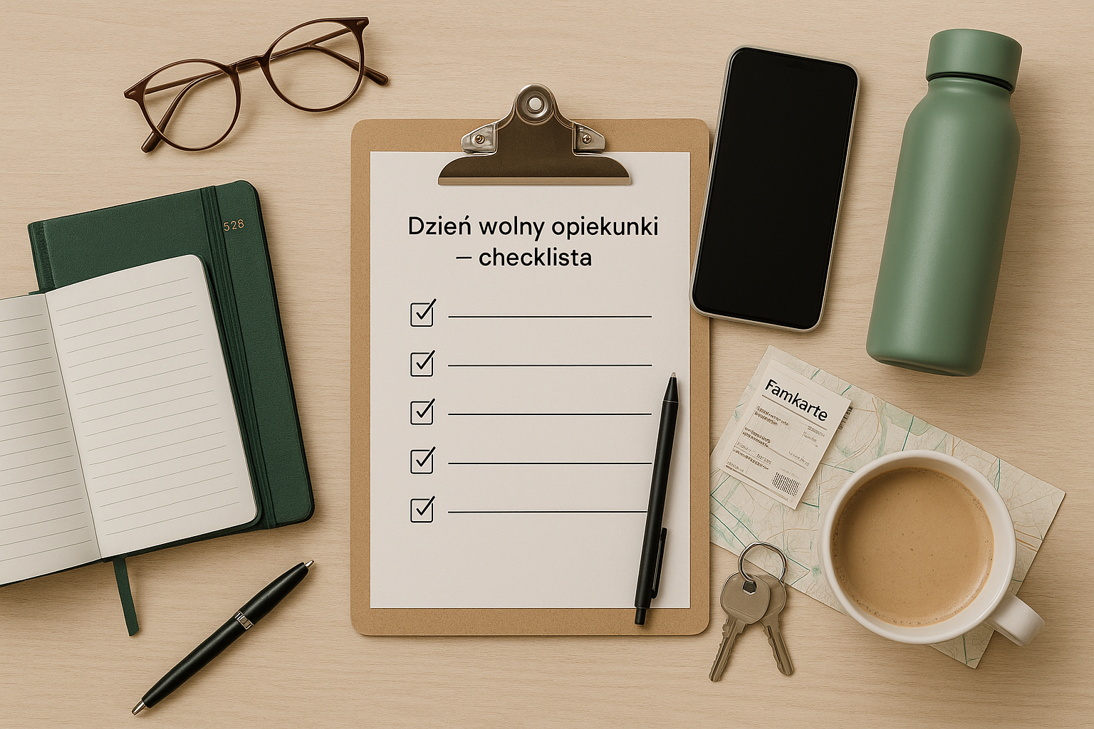 Dzień wolny opiekunki w Niemczech — checklista zadań i bezpieczeństwo